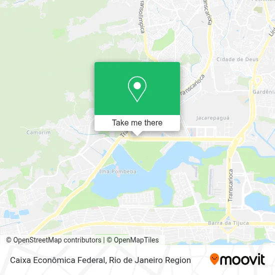 Caixa Econômica Federal map