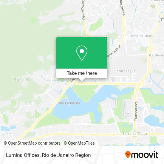 Lumina Offices map