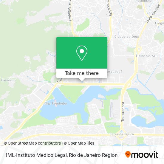 IML-Instituto Medico Legal map