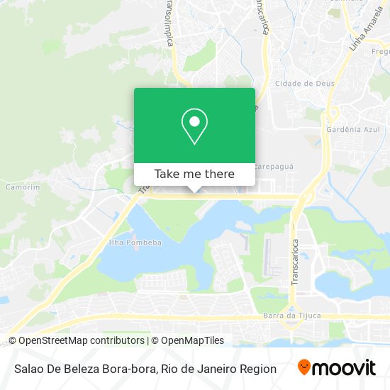 Salao De Beleza Bora-bora map
