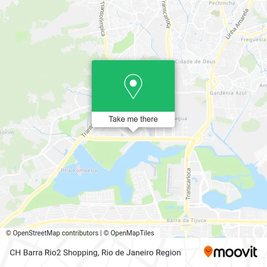 CH Barra Rio2 Shopping map