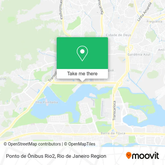 Ponto de Ônibus Rio2 map