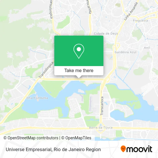 Universe Empresarial map