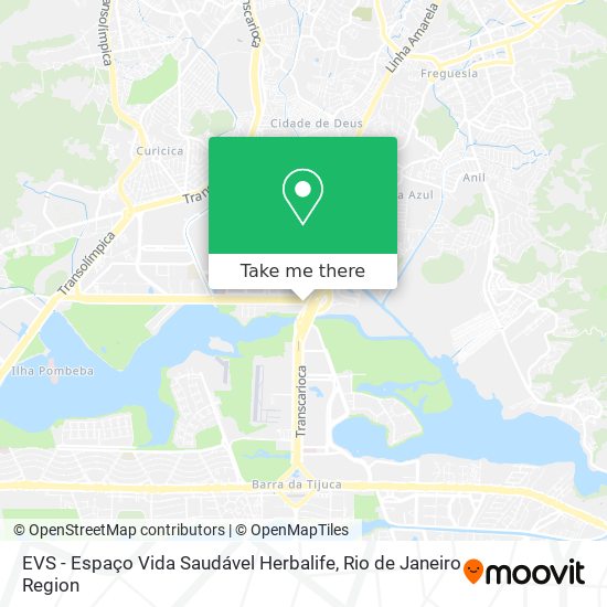 EVS - Espaço Vida Saudável Herbalife map