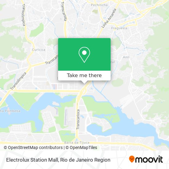 Electrolux Station Mall map