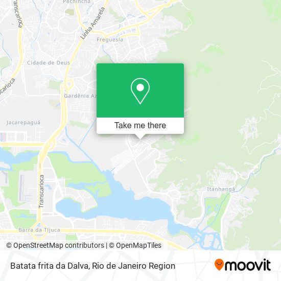 Batata frita da Dalva map