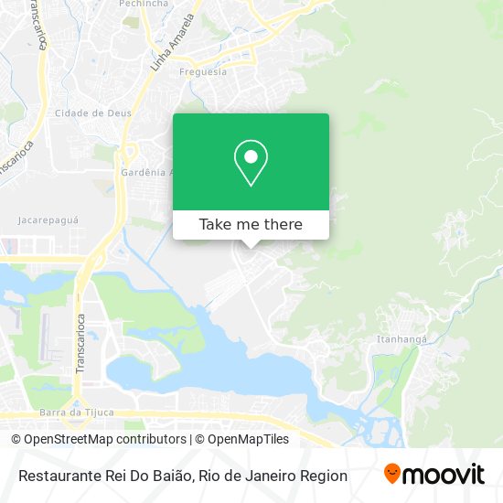 Restaurante Rei Do Baião map