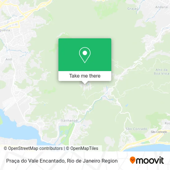 Praça do Vale Encantado map