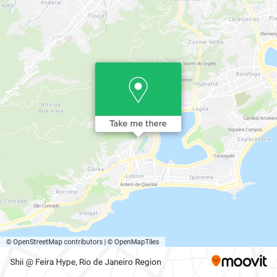 Shii @ Feira Hype map