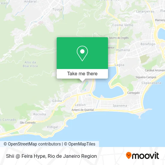 Shii @ Feira Hype map