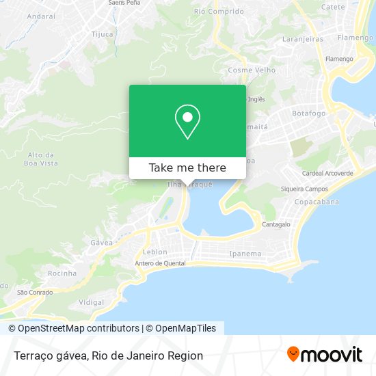 Terraço gávea map