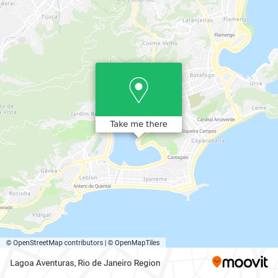 Mapa Lagoa Aventuras