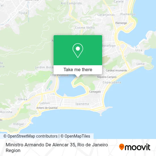 Ministro Armando De Alencar 35 map