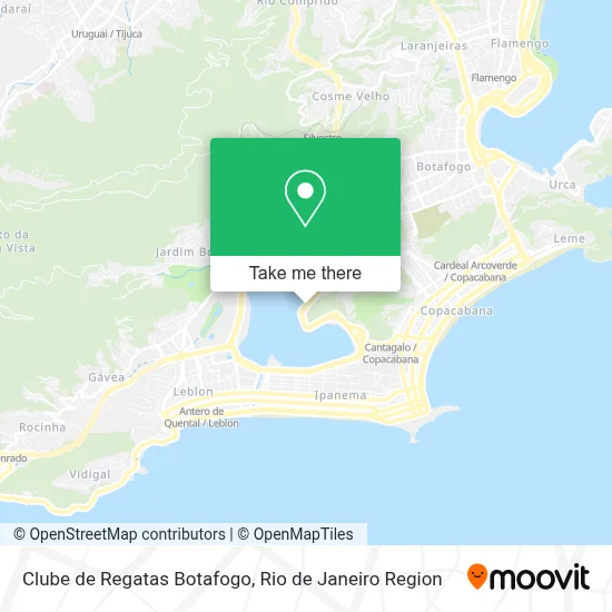 Clube de Regatas Botafogo map