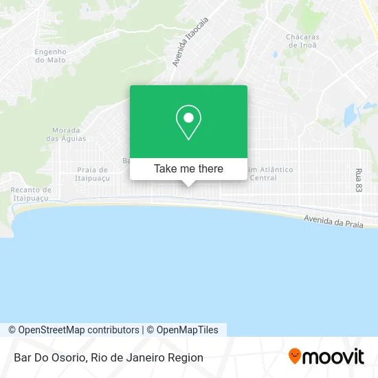 Bar Do Osorio map