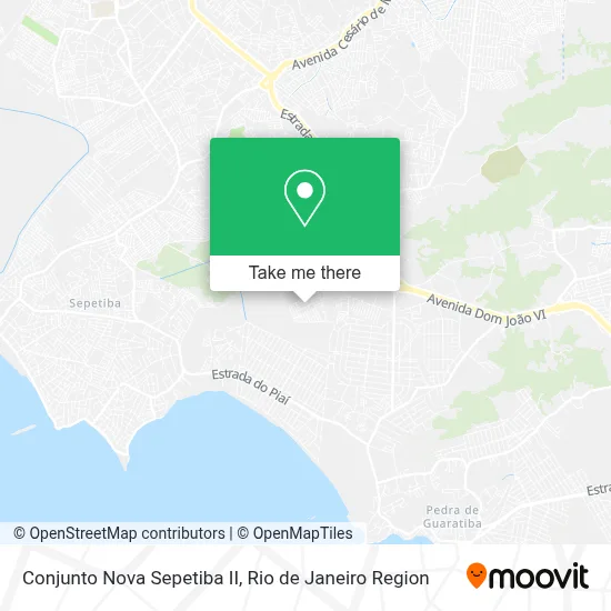 Conjunto Nova Sepetiba II map