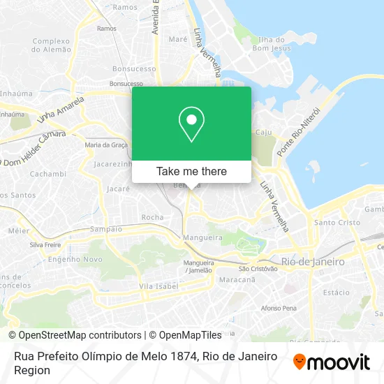 Rua Prefeito Olímpio de Melo 1874 map