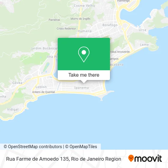 Rua Farme de Amoedo 135 map