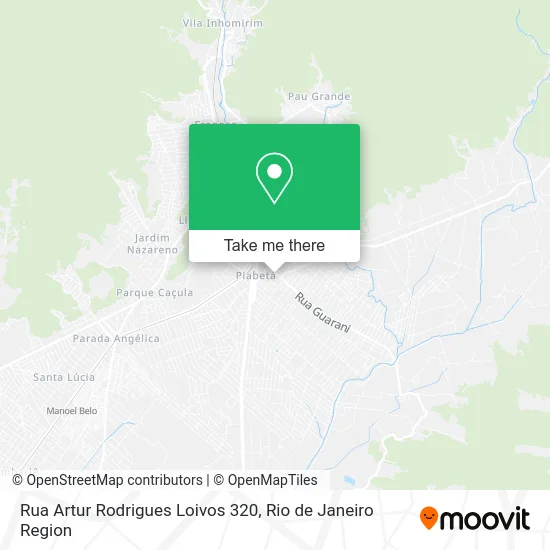 Rua Artur Rodrigues Loivos 320 map