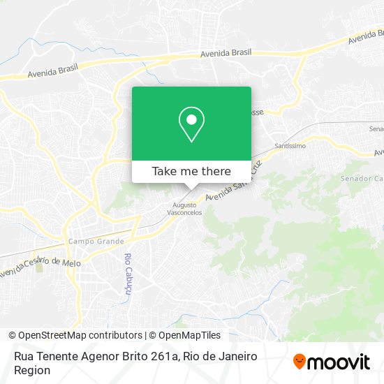 Rua Tenente Agenor Brito 261a map