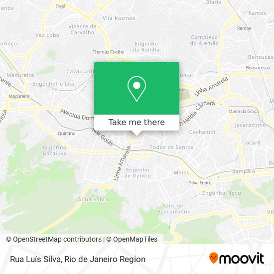 Mapa Rua Luís Silva