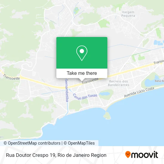 Rua Doutor Crespo 19 map