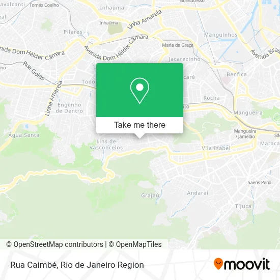 Rua Caimbé map