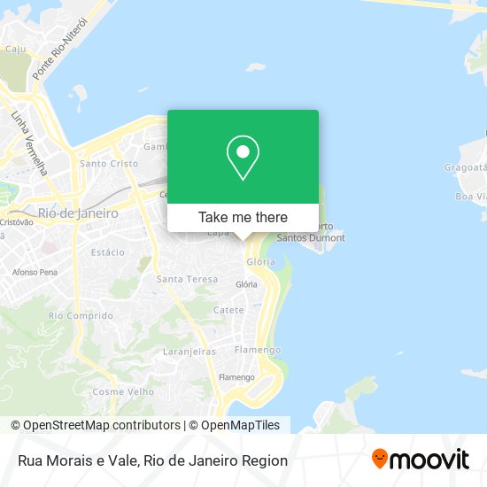 Mapa Rua Morais e Vale