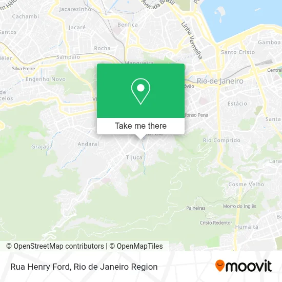 Rua Henry Ford map
