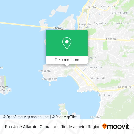 Rua José Altamiro Cabral s/n map