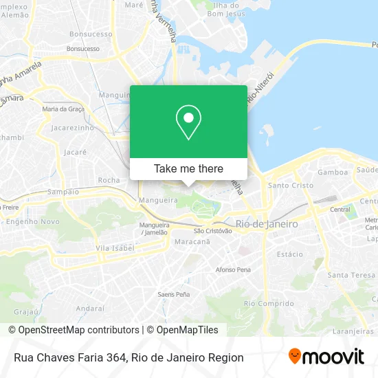 Rua Chaves Faria 364 map