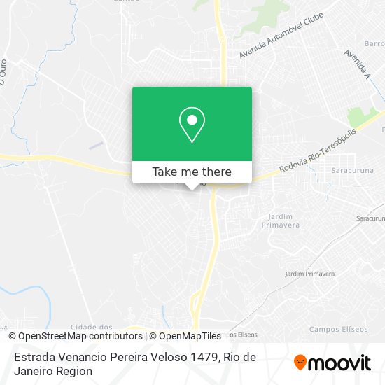 Estrada Venancio Pereira Veloso 1479 map