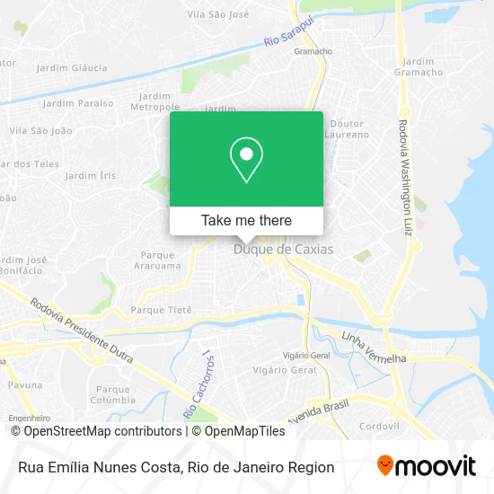 Rua Emília Nunes Costa map