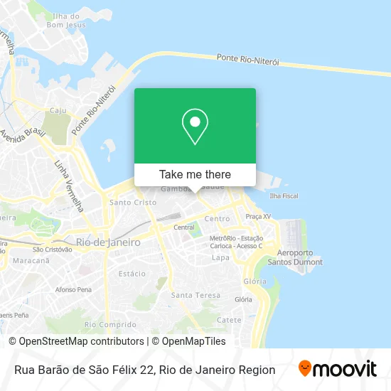 Rua Barão de São Félix 22 map