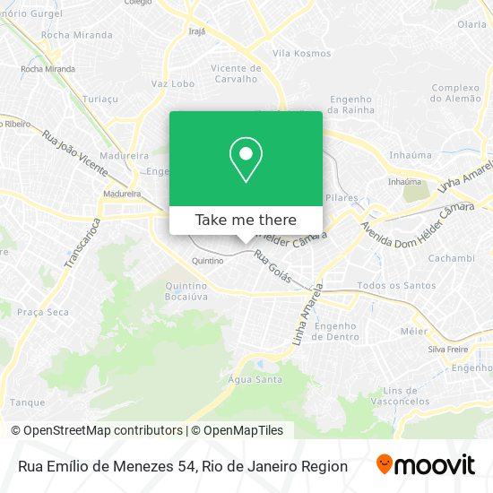 Mapa Rua Emílio de Menezes 54