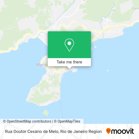 Rua Doutor Cesário de Melo map