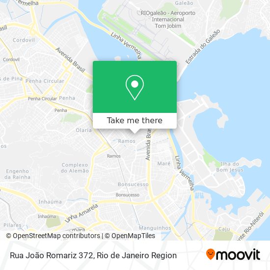 Rua João Romariz 372 map