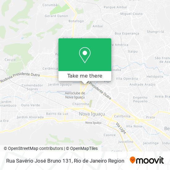 Rua Savério José Bruno 131 map