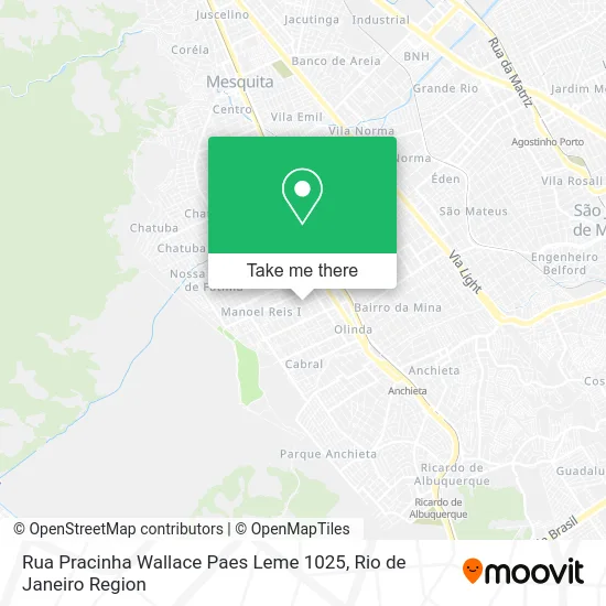 Rua Pracinha Wallace Paes Leme 1025 map