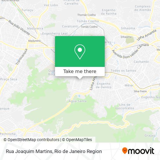 Rua Joaquim Martins map