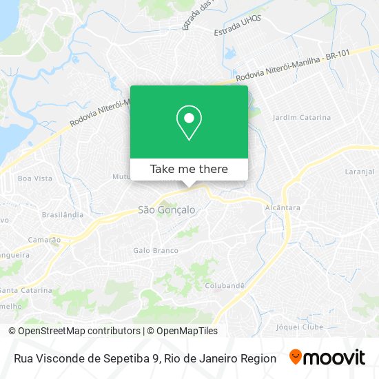 Mapa Rua Visconde de Sepetiba 9