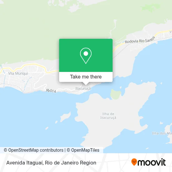 Avenida Itaguaí map