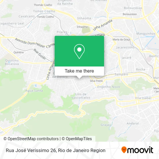 Rua José Veríssimo 26 map