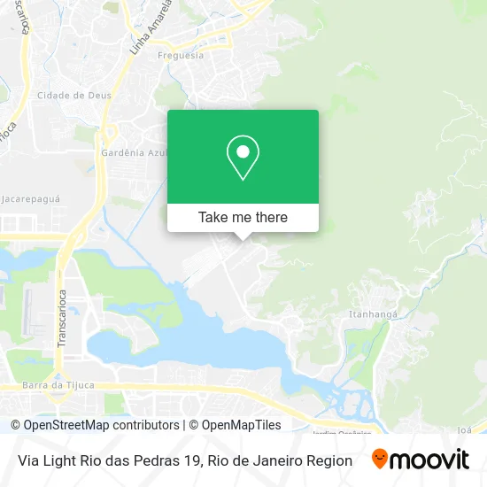 Via Light Rio das Pedras 19 map
