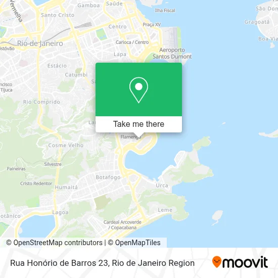 Rua Honório de Barros 23 map
