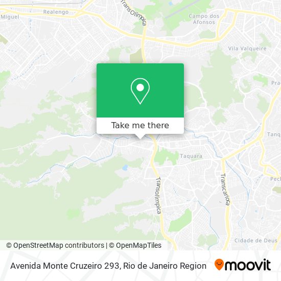 Avenida Monte Cruzeiro 293 map