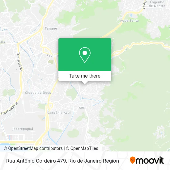 Rua Antônio Cordeiro 479 map