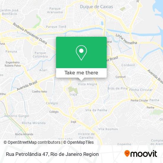 Mapa Rua Petrolândia 47