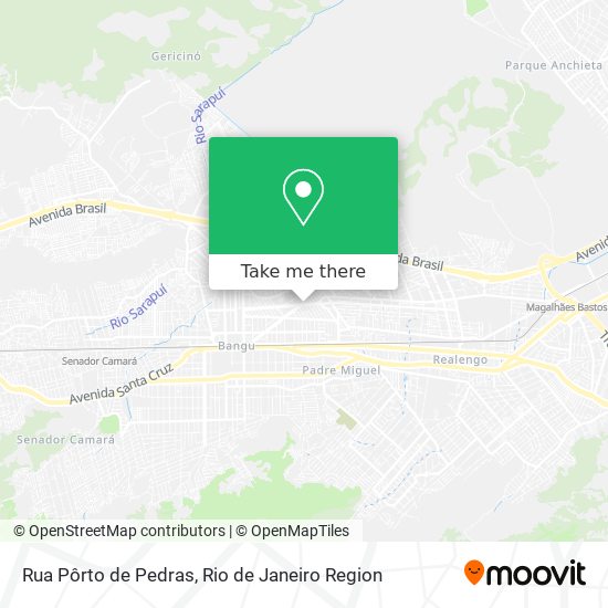 Rua Pôrto de Pedras map