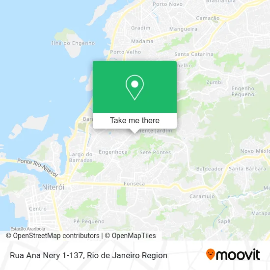 Rua Ana Nery 1-137 map